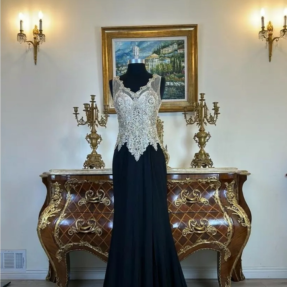 Evening gown.